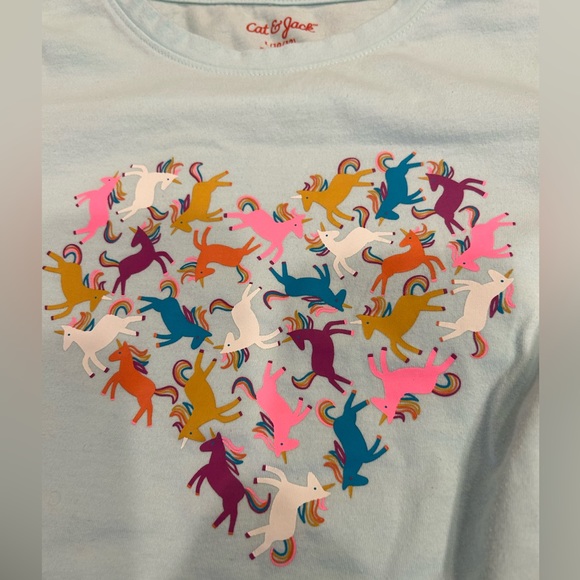 Cat & Jack + All in Motion Aqua Horse stop, Sage Green Pants - Picture 2 of 4